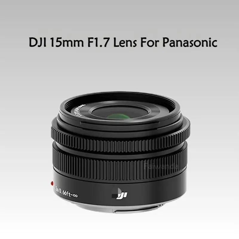 New original DJI 15mm F1.7 M4/3 mount camera lens for Panasonic wide-angle mirrorless lens
