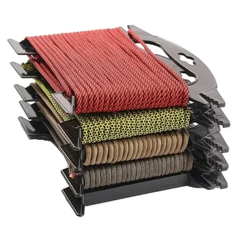 Strumento di avvolgimento e conservazione della corda da pesca da campeggio Linea di avvolgimento Disco di avvolgimento Corda Avvolgitore Scala Bobina Linea Organizzatore Tenda Guy Line Tool