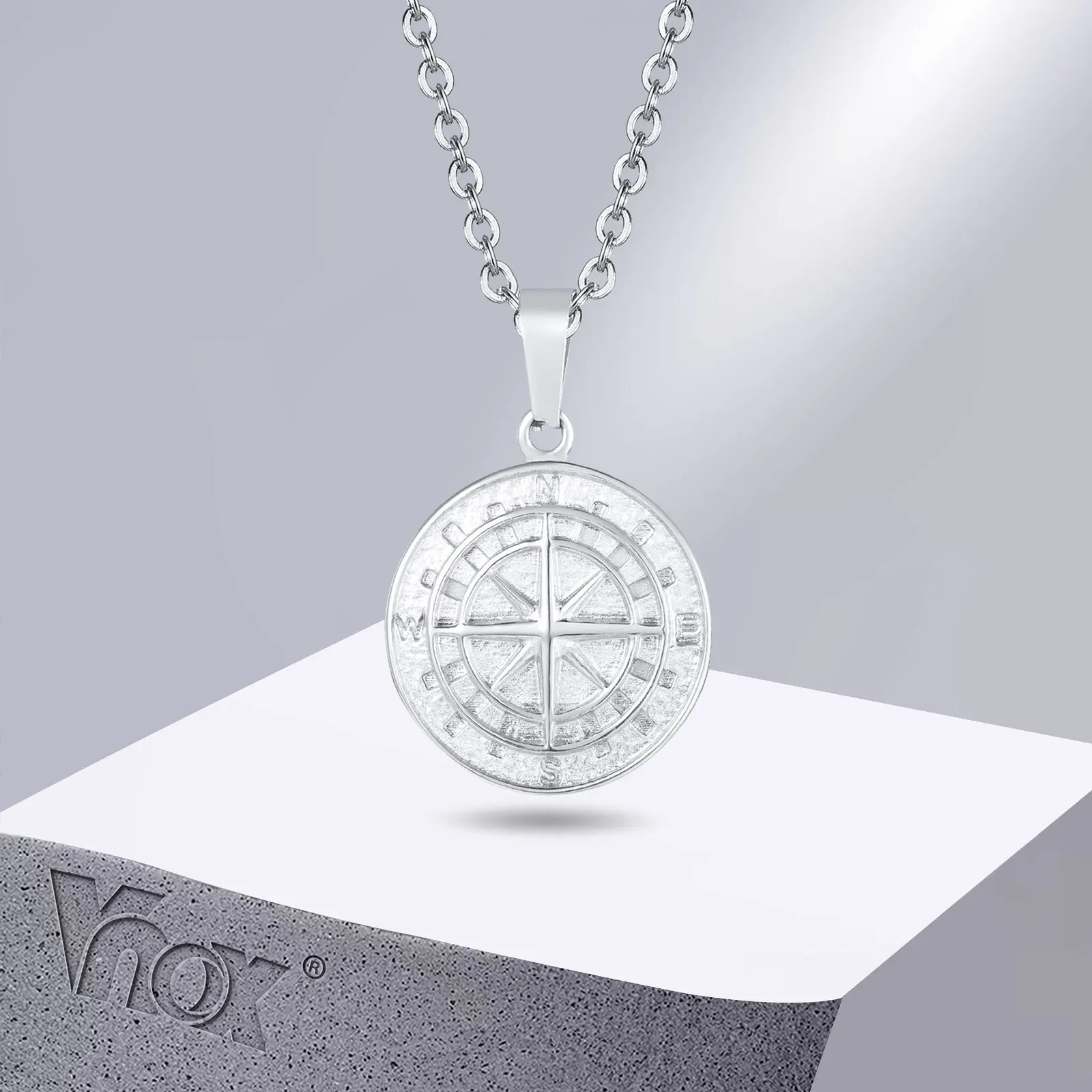 Da Uomo Controller Collana Catena Nero Oro Croce Acciaio Inox Ciondolo