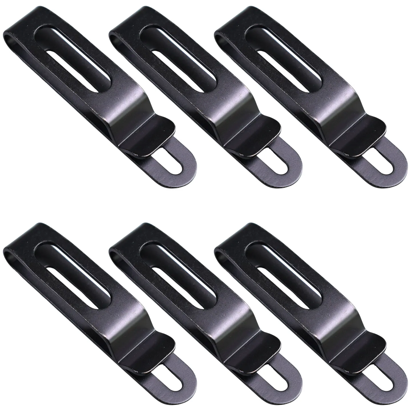 Kydex Gürtelclip Professioneller 420 Edelstahl Kydex Scheidenclip mit Schrauben für IWB Holster Zubehör Scheide