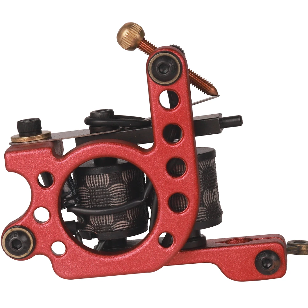 Macchina Per Tatuaggi Natudeco Macchina Per Tatuaggi A Colori Macchina Per Tatuaggi A Bobina Bobina Multi Colore 10 Imballaggio Stabile E Resistente Salone Per Tatuaggi Per Principianti - Foto 4