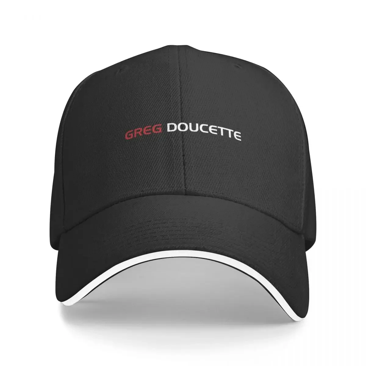 

New Greg Doucette Harder Than Last Time Baseball Cap Rugby Hat Man For The Sun Hat Men's Women's