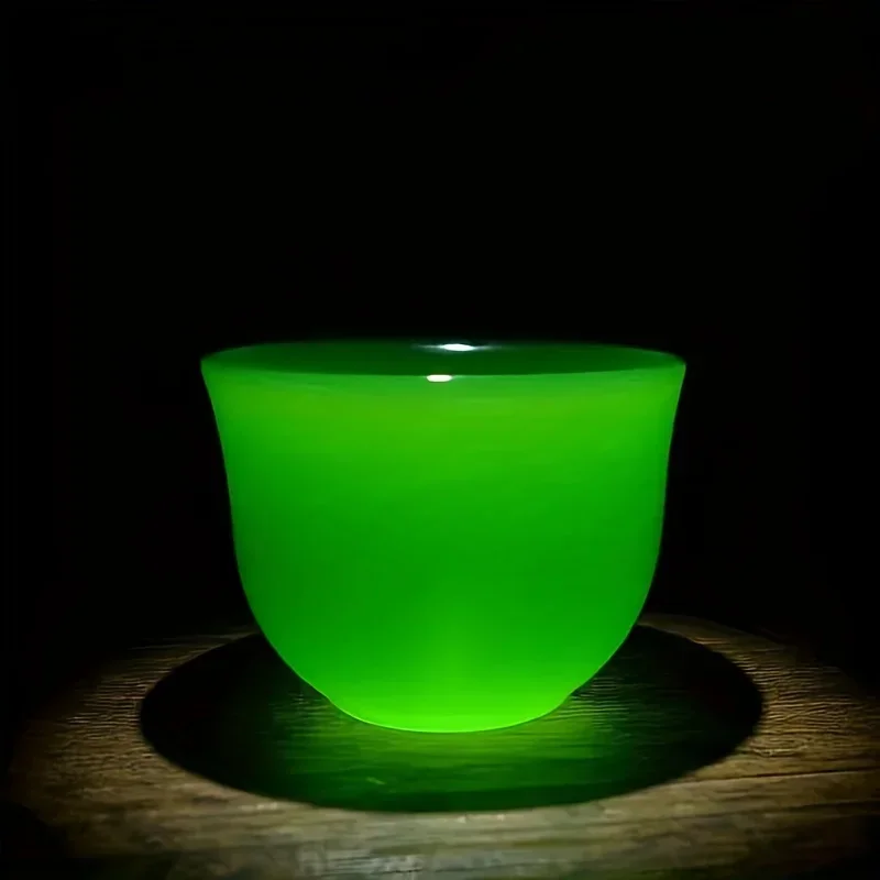 1pc Jade Tea Cup Kung Fu Tea Set, Health High-end Jade Single Master Cup Set,Jade Water Cup,Wine Glass Bowl Teacups,TeaCup