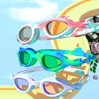 Swimming Goggles Anti-fog Small Frame Goggles Swimming Training Fish-shaped High-definition Waterproof Professional Equipment 1