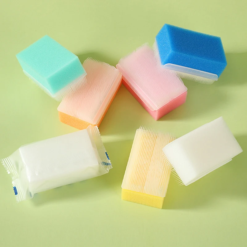 Baby Bath Brush Sensory Processing Disorder Autism Therapressure Therapy Brush Sponge Hands Scrub Bristle Brushes
