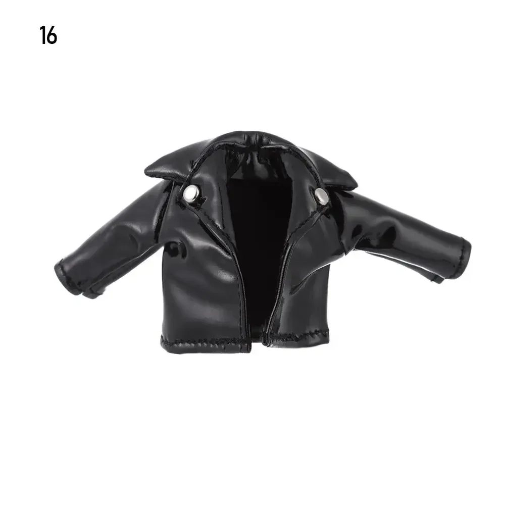 Doll Fashion Outfit Set: Ripped Jeans, Trendy Hoodies, & Cool PU Leather Jackets - Stylish Doll Clothes Accessories