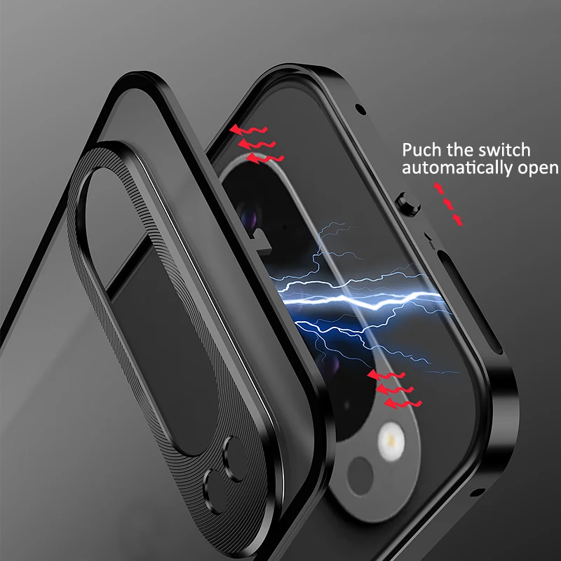 Aluminium Alloy Metal Frame Bumper with Acrylic Back Cover Case