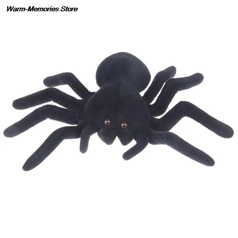 

20x30cm Simulation Spider Plush Toys Real Like Stuffed Soft Animal Awful Pillow for Kids Children Xmas Birthday Gifts