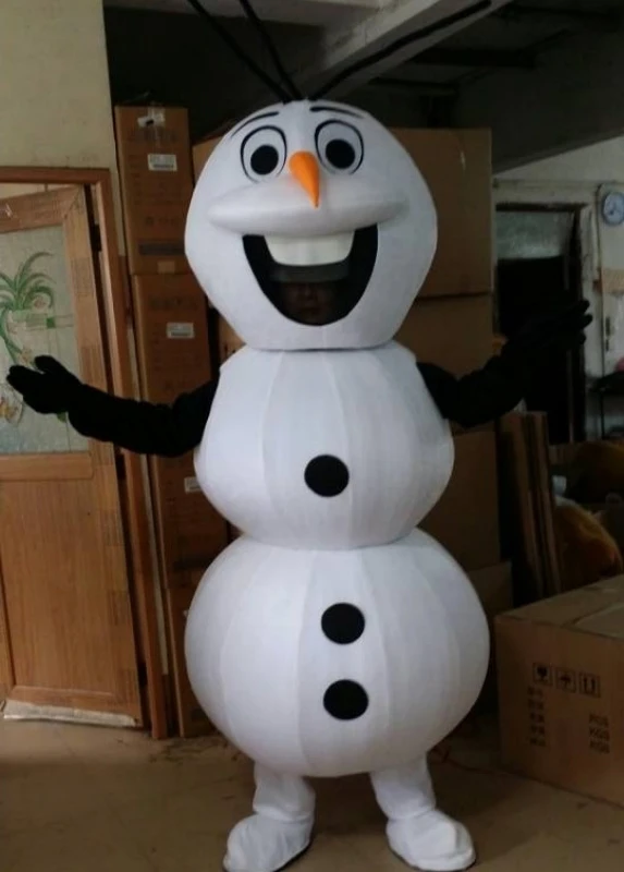 Miniso Disney New Frozen Snow Man Olaf Character Olaf Costume Mascotte Costume Pubblicitario Fancy Dress Party Animal Carnival