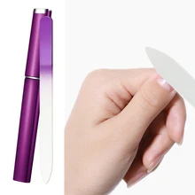 

Portable Crystal Glass Nail Files Polishing Manicure Pedicure Device Durable Nail Art Care Buffer Files Salon Beauty Tools