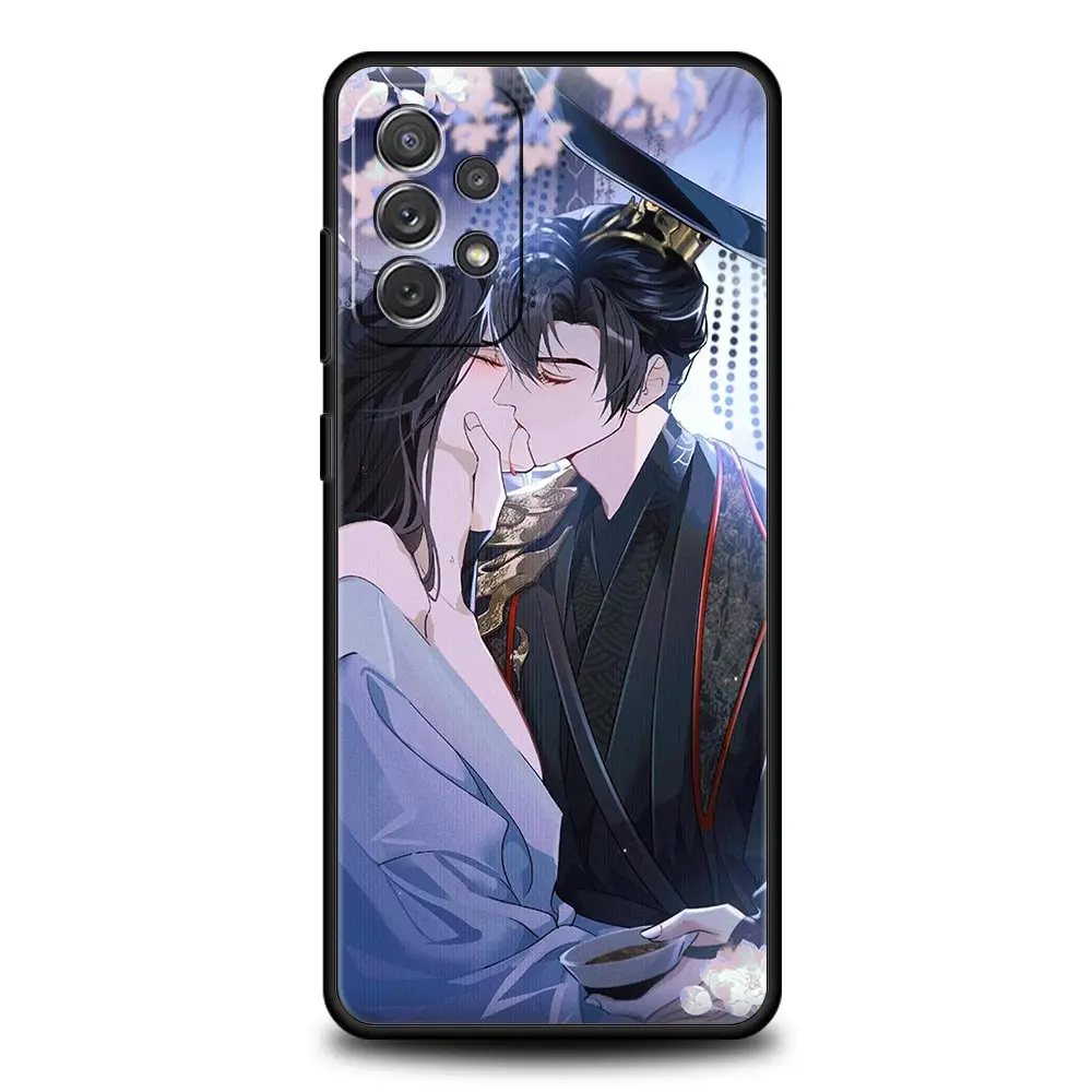 Versatile Protective Phone Case Featuring Erha and His White Cat Master Design