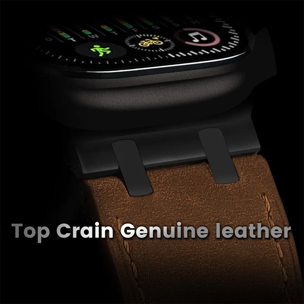 Luxury Leather Strap for Men – Premium Sports Bracelet for Watches