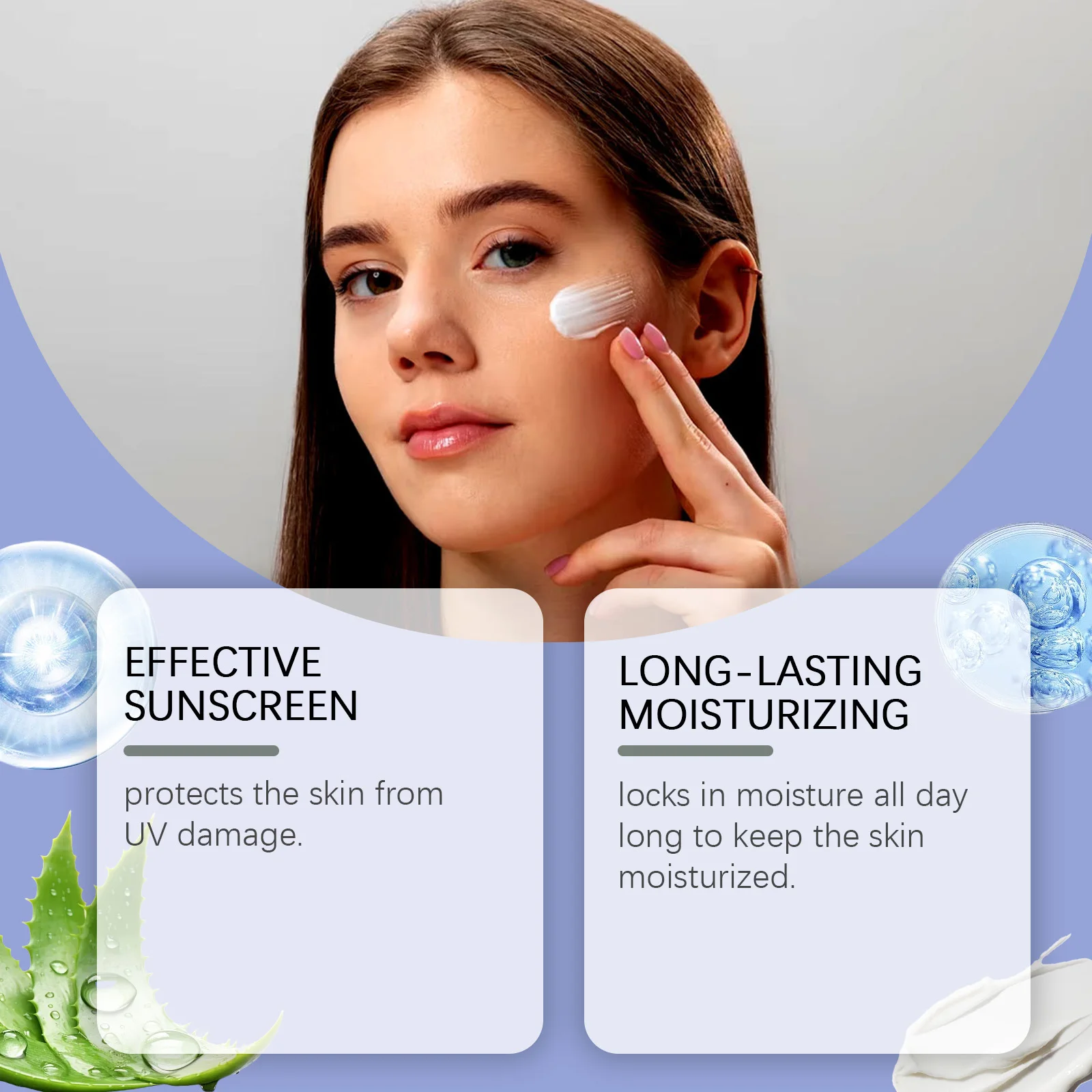 SPF45+ Sunscreen UV Protective Anti Oxidant Moisturize Repair prevent UV damaged face Oil Control Solar Blocker Sun Cream stick