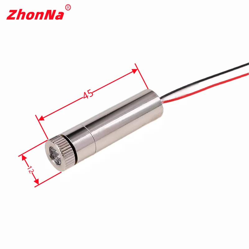 650 nm 5 mW rotes Lasermodul, Einzelpunktbestrahlung, Positionierungs- und Ziellaserkopf in Industriequalität mit Leiterplatte, 2,1–3 V – Detail 10