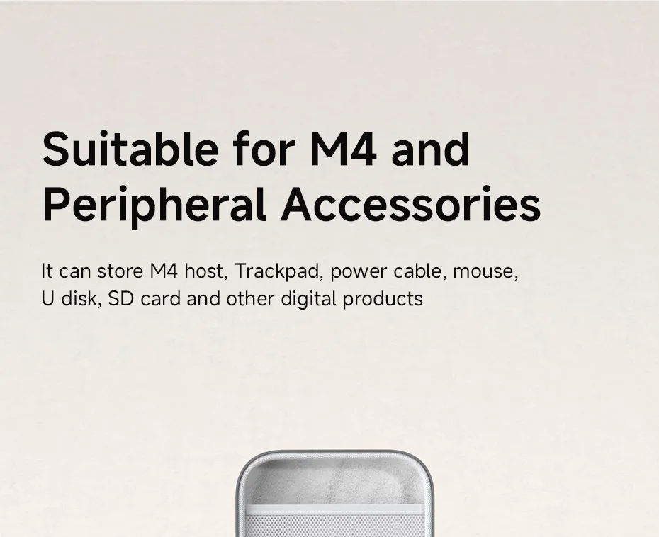 Travel Case for Mac mini M4 Hagibis