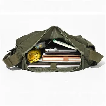 حقيبة كروس للترفيه سميكة عالية الجودة، حقيبة كتف مفردة، حقيبة كمبيوتر محمول ذات سعة كبيرة، حقيبة رياضية متعددة الجيوب للرجال والنساء 6