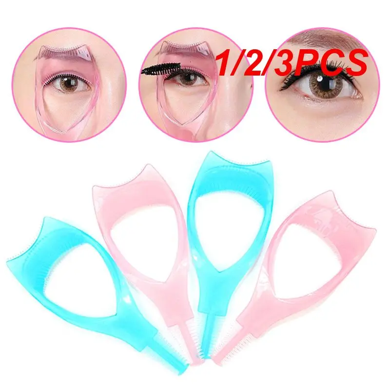 

1/2/3PCS in 1 Mascara Shield Guide Guard Curler Eyelash Curling Comb Eyelash Tools Lashes Cosmetics Curve Applicator Comb