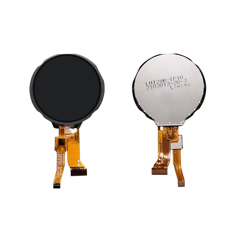 1.28 inch TFT Round Screen IPS Resolution 240*240 8080MCU Interface GC9A01 Driver Plug Touch