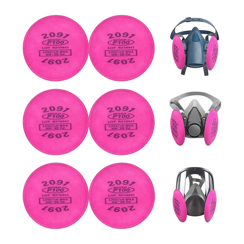 

6PCS Filters For Respirator, Particulate Filter