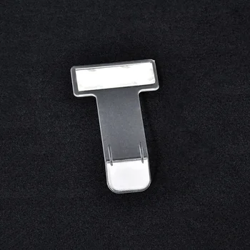 Windscreen Ticket Holder Car Parking T Shape Work Pass 1/2/4Pcs Holder Organizer Ticket Clip 7.5x4x0.1cm Useful High Quality