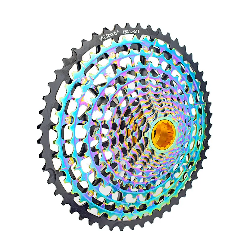 Mtb 12 Velocità Rainbow Bicicletta Cassetta 12 S 10-51T Xd Full Steel K7 Mountain Bike Ruota Libera Bicicletta Pignone Per Sram Nx Gx M8100