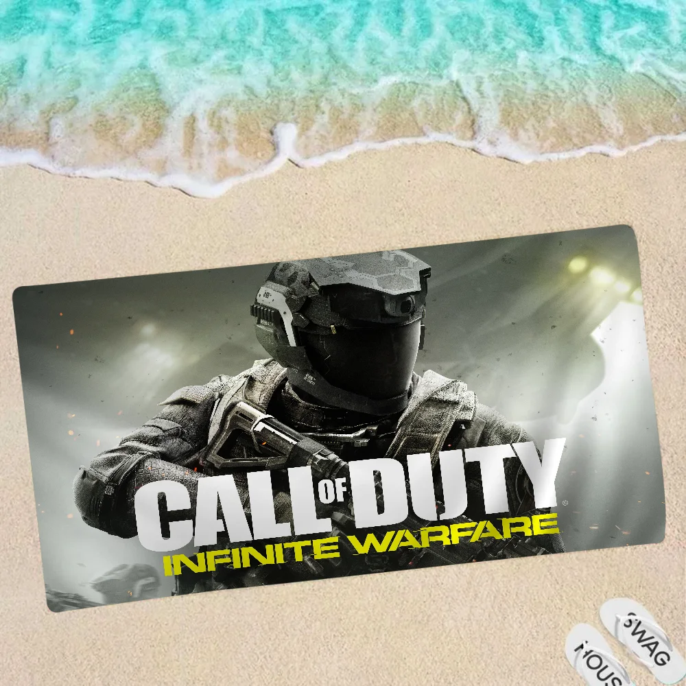 Call Of Duty Cartoon Beach Towel Cute Kawaii Room Decor Bath Girls Children Hand Towels For Bathroom Shower 6