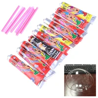 10Pcs Bubble Glue Toy Blowing Colorful Bubble Ball Plastic Balloon Won't Burst Safe For Children Gift Space Balloon toy 1