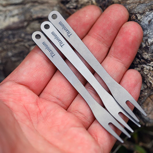 Titanium Travel Tableware, Edc Gear Camping Titanium