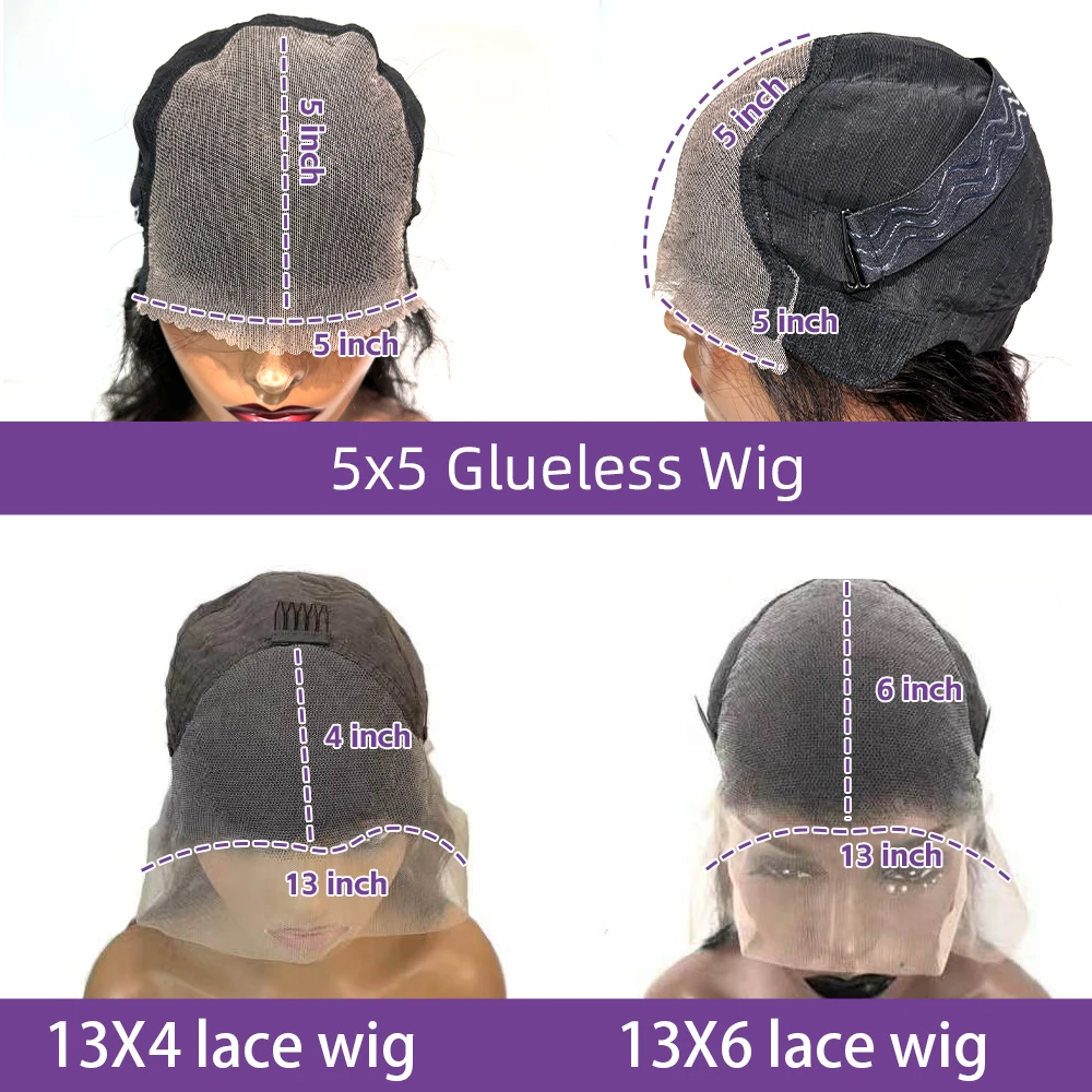 Honey Blonde Human Hair Wig Ombre Highlight 4/27 Deep Wave Lace Front Wigs Human Hair Curly Wig 180% Density Lace Frontal Wigs