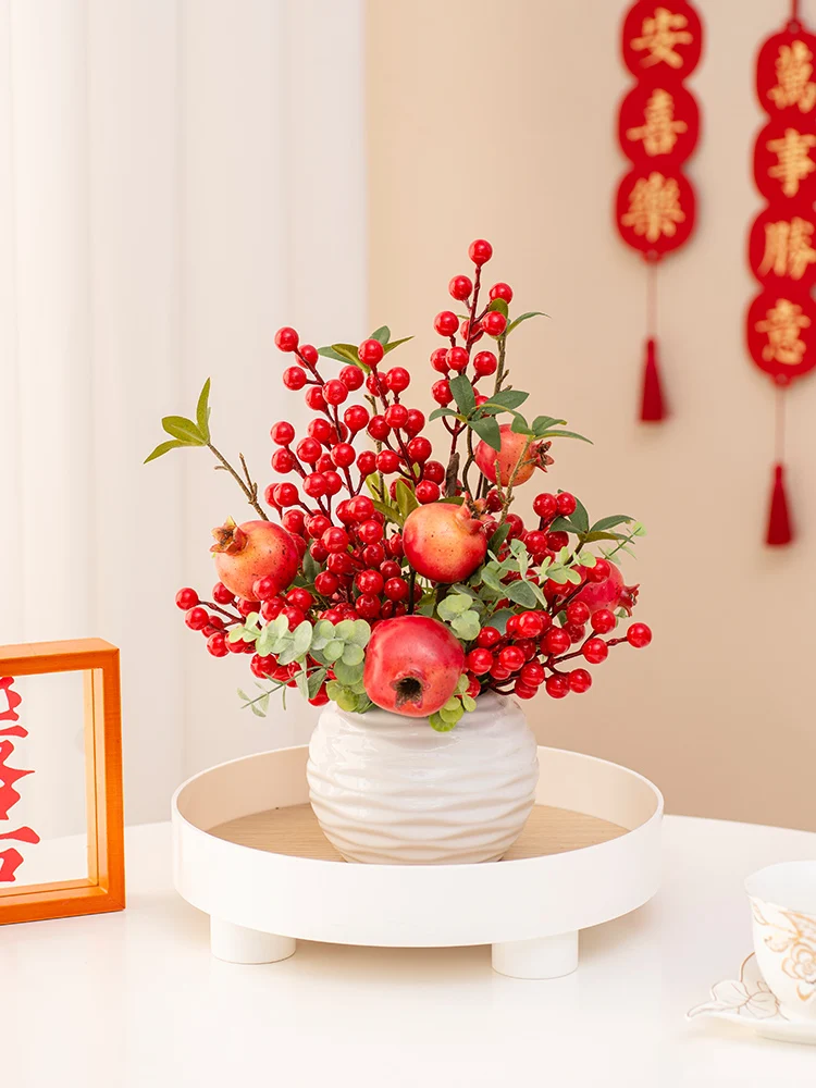 Bonsai Living Room Festive Artificial Flower Decoration Home Window