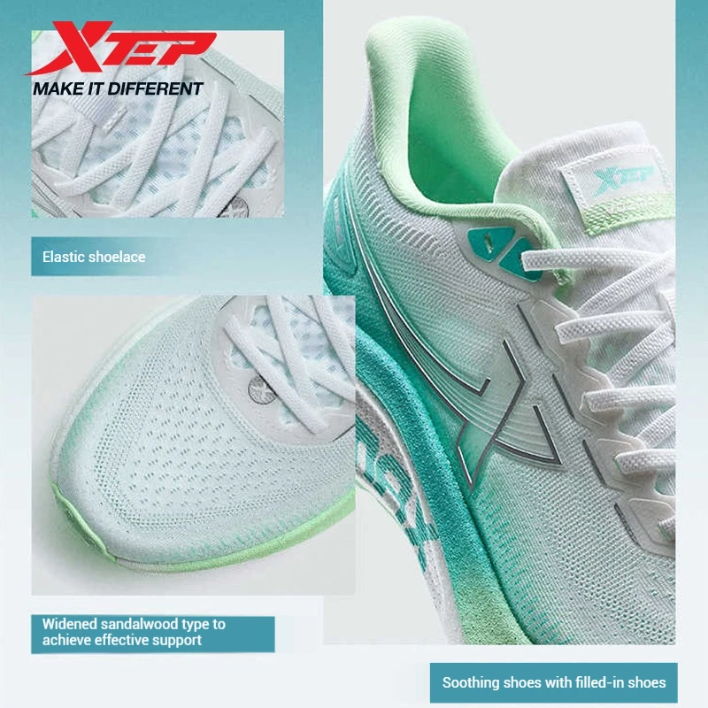 Xtep VOZMAX SE Running Shoes for Men 2025 Summer Breathable Mesh