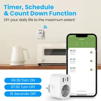 Tuya WiFi Smart Plug 16A EU Smart Socket with 2 USB 1 Type C Phone Charger Home Appliance Plug Adapter Works with Alexa Google - Image 4