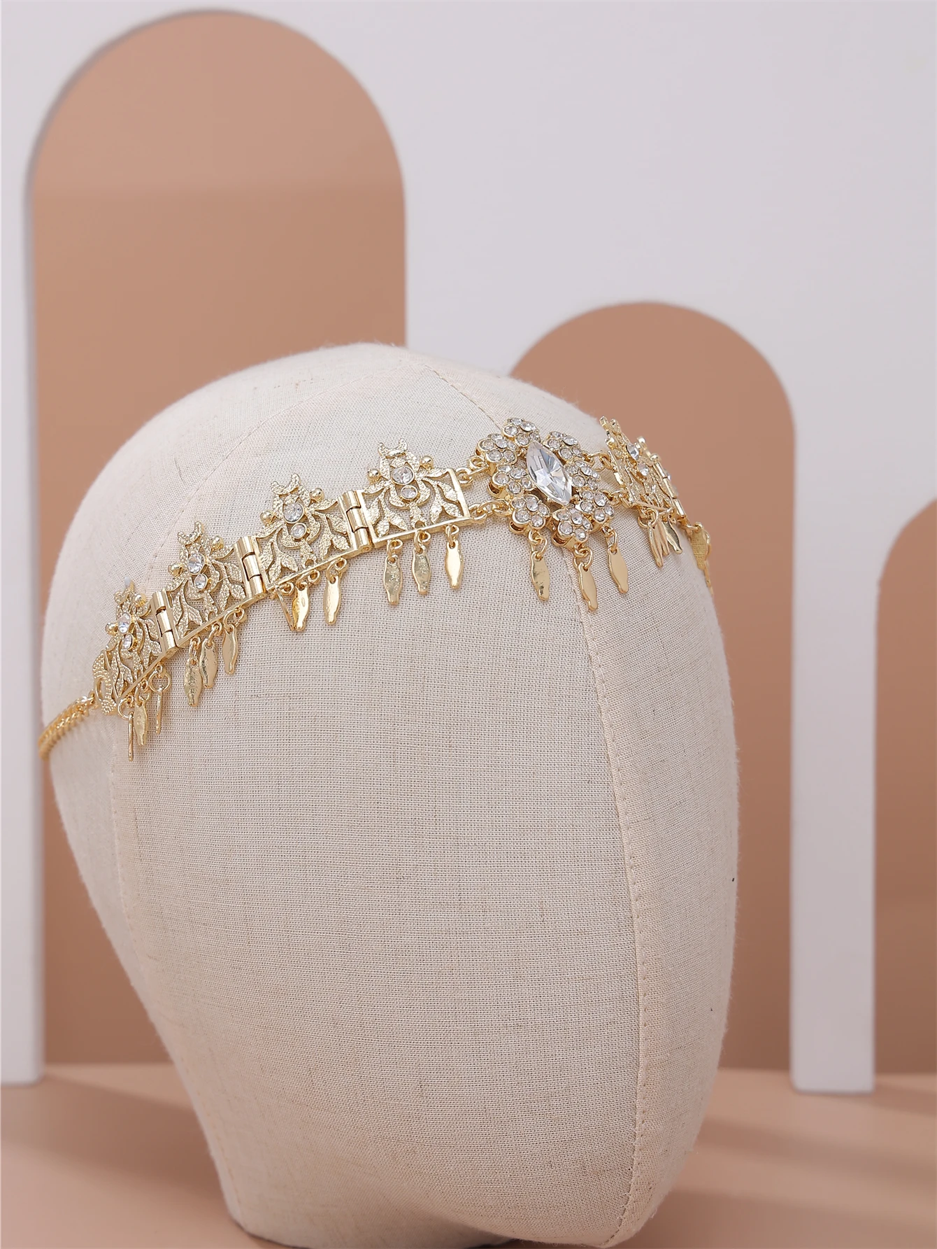 Arabian Bride Crown Hair Accessories Fine Jewelry Design Wedding Dress  Crystal Headpiece Hair Clip - AliExpress 36