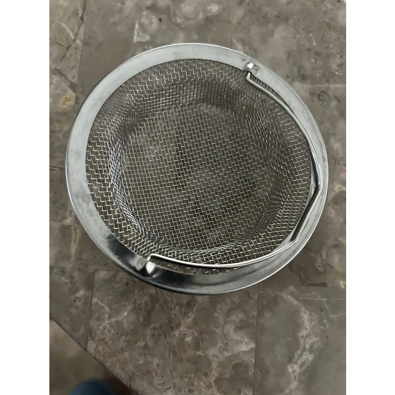 Stainless Steel Sink Strainer Basket-Universal Fine-Mesh Food Catcher for Kitchen Drains,Easy-Clean Filter with Anti-Rust Design