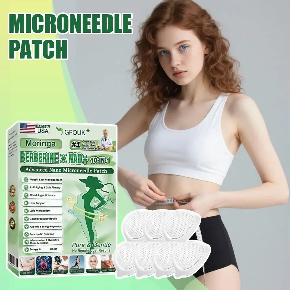 Patch amincissant nano microneedle berberine nad raffermissant corps_voghion.com