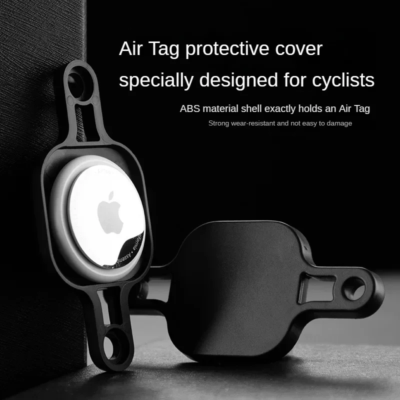 

Bicycle Locator GPS Locator Alarm for Apple Airtag Case Tracking Locator bicycle locator holder cover.