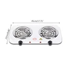 Portable Electric Iron for BURNER Double Stove Mini Hotplate Adjustable Temperature Furnace Home Kitchen Cook Hea Drop Shipping 6