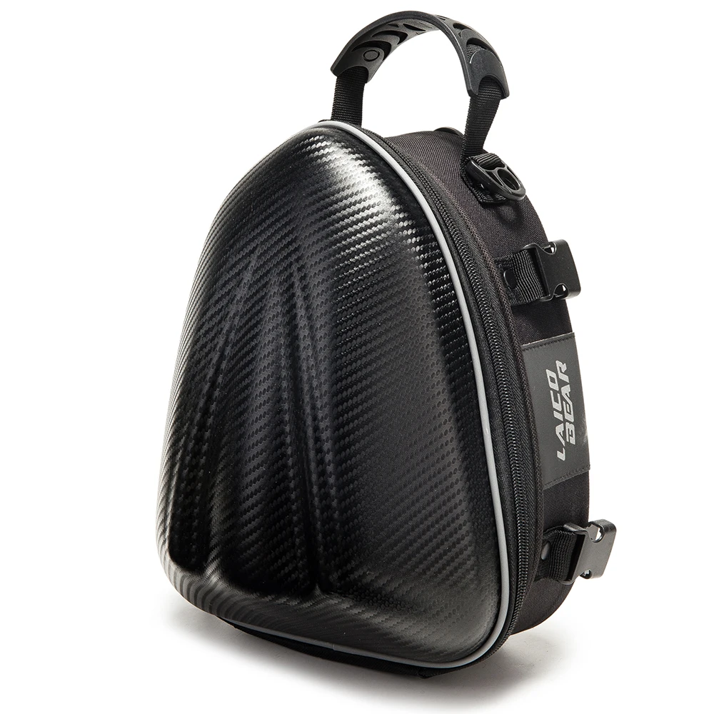 Carbon Fiber Motorcycle Bag Waterproof Motorcycle Tail Bag