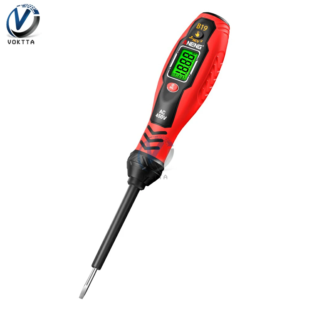 AC 30V-1000V 전압 표시기 테스터 고정밀 전기 드라이버 펜 NCV 유도 회로 ON/OFF 전압 검출기
