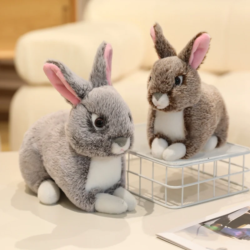 Rabbit Plush Toy Simulation Cartoon Stuffed Doll Pillow for Car And Home Decor Comfortable Soft Plush Gift for Birthday And Fes