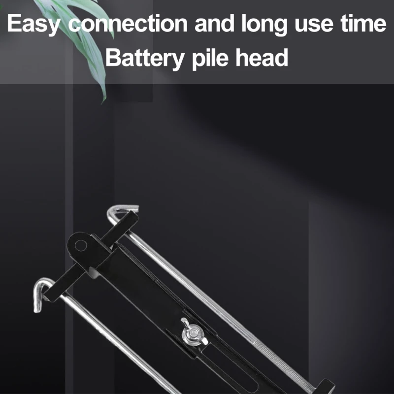 Car Battery Fasten Bracket Holder Battery Tie Down Brace 19/23/27cm Rod