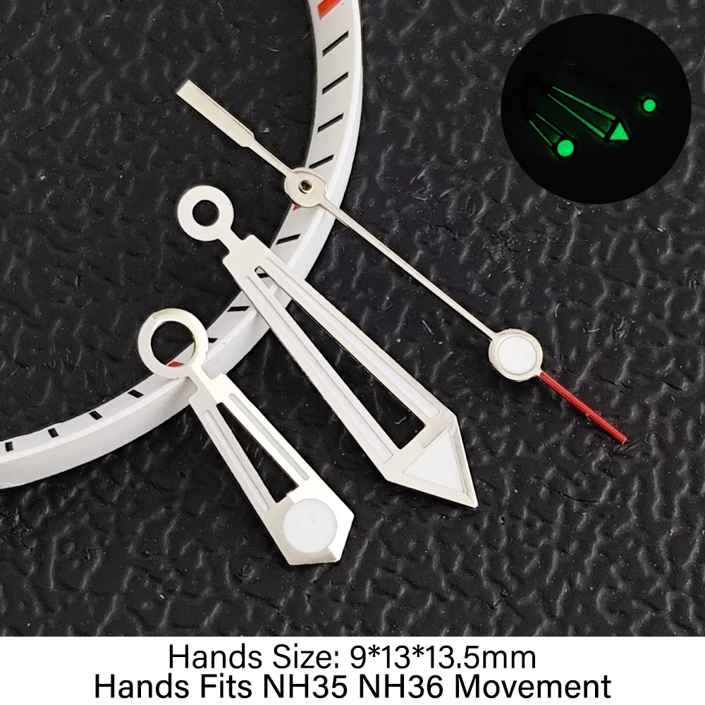 Green Luminous Watch Hands for Mechanical Movements - Replaceable Accessories