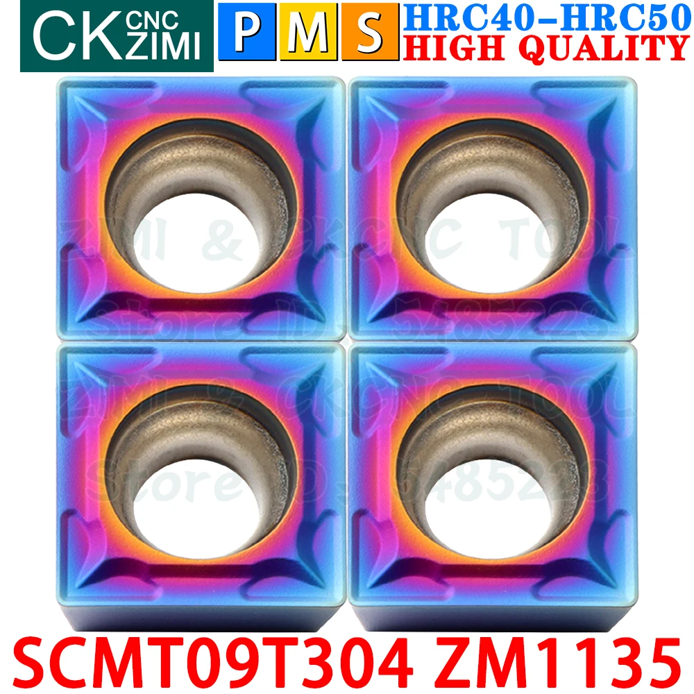SCMT09T304 ZM1135 SCMT 09T304 ZM1135 SCMT32.51 SCMT09T3 SCMT 09T3 Твердосплавные пластины Наружные внутренние токарные пластины Инструменты Инструменты для резки металла с ЧПУ Столярные инструменты