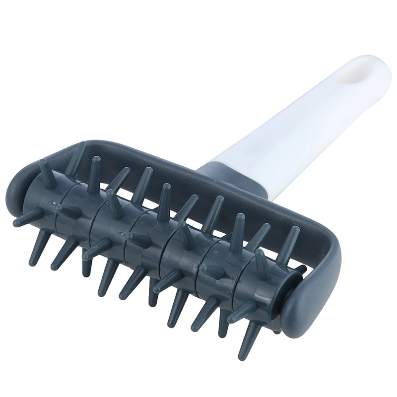 Spikes Grid Cutter Hole Punch Handheld ABS Pizza Needle Roller Cake Bread Baking Tool DIY Restaurant Bakery Home Kitchen
