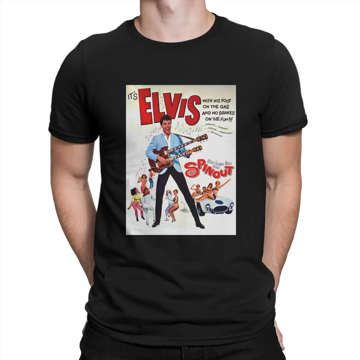 

Мужская футболка E-Elvis Presley Singer, популярная индивидуальная футболка, хипстерские толстовки в стиле Харадзюку