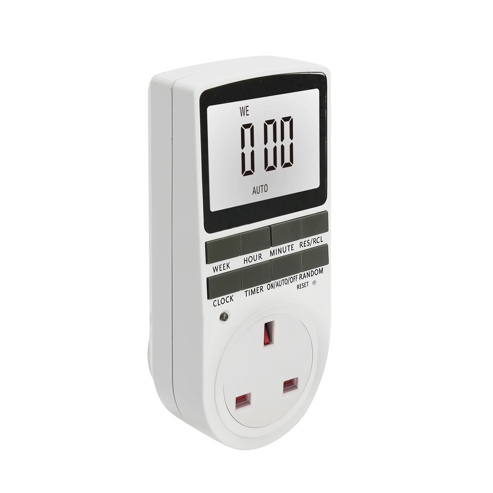 

Digital Electronic Timer Switch Socket LCD Display Plug-in Programmable Energy Saving Intelligent Electronic Kitchen Timing