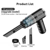 Car Vacuum Cleaner Strong Suction Dust Catcher Cordless Handheld Wet Dry 5