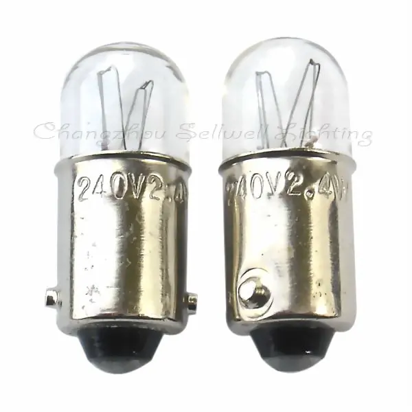 

Ba9s T10x24 240v 2.4w Miniature Lamp Bulb Light A095