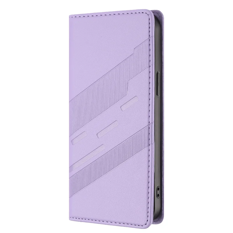 Colorful Macaron Magnetic Leather Wallet Case