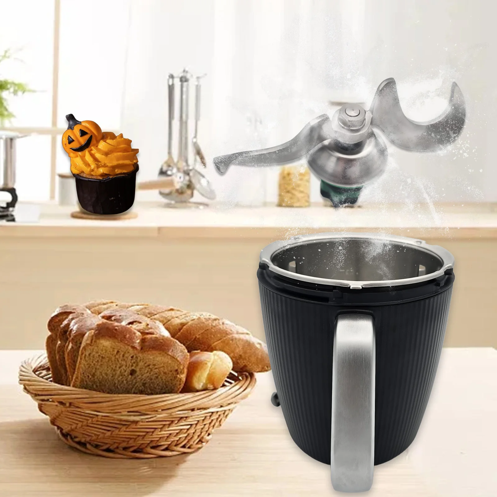 EnixwH Agitateur Papillon Pour Thermomix TM5 TM6 TM31 Batteur Mélangeur